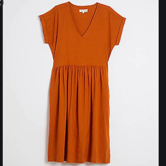 LOFT Dresses & Skirts - NEW Crosshatch Softstretch Pocket Dress